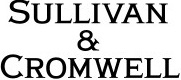 Sullivan and Cromwell